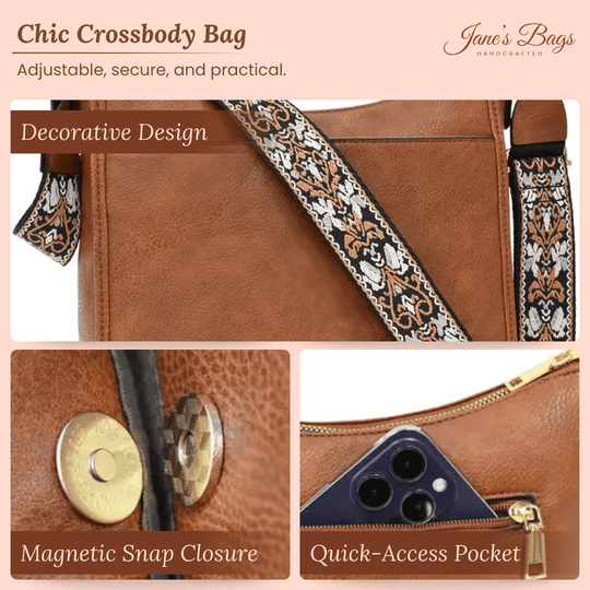 Jessica’s Boho Essential | Crossbody Bag
