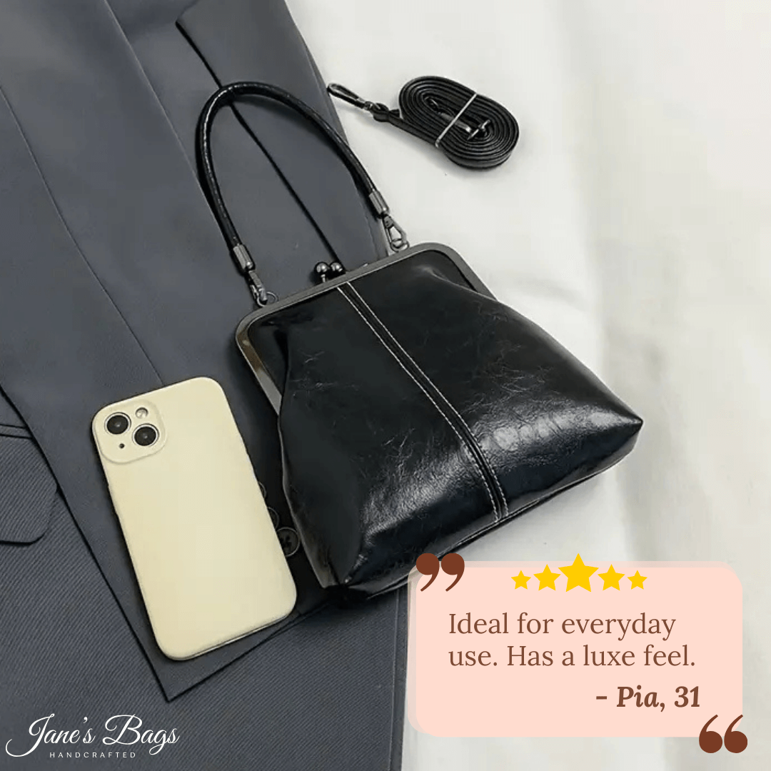Ella’s Timeless Kiss Lock | Vintage Handbag