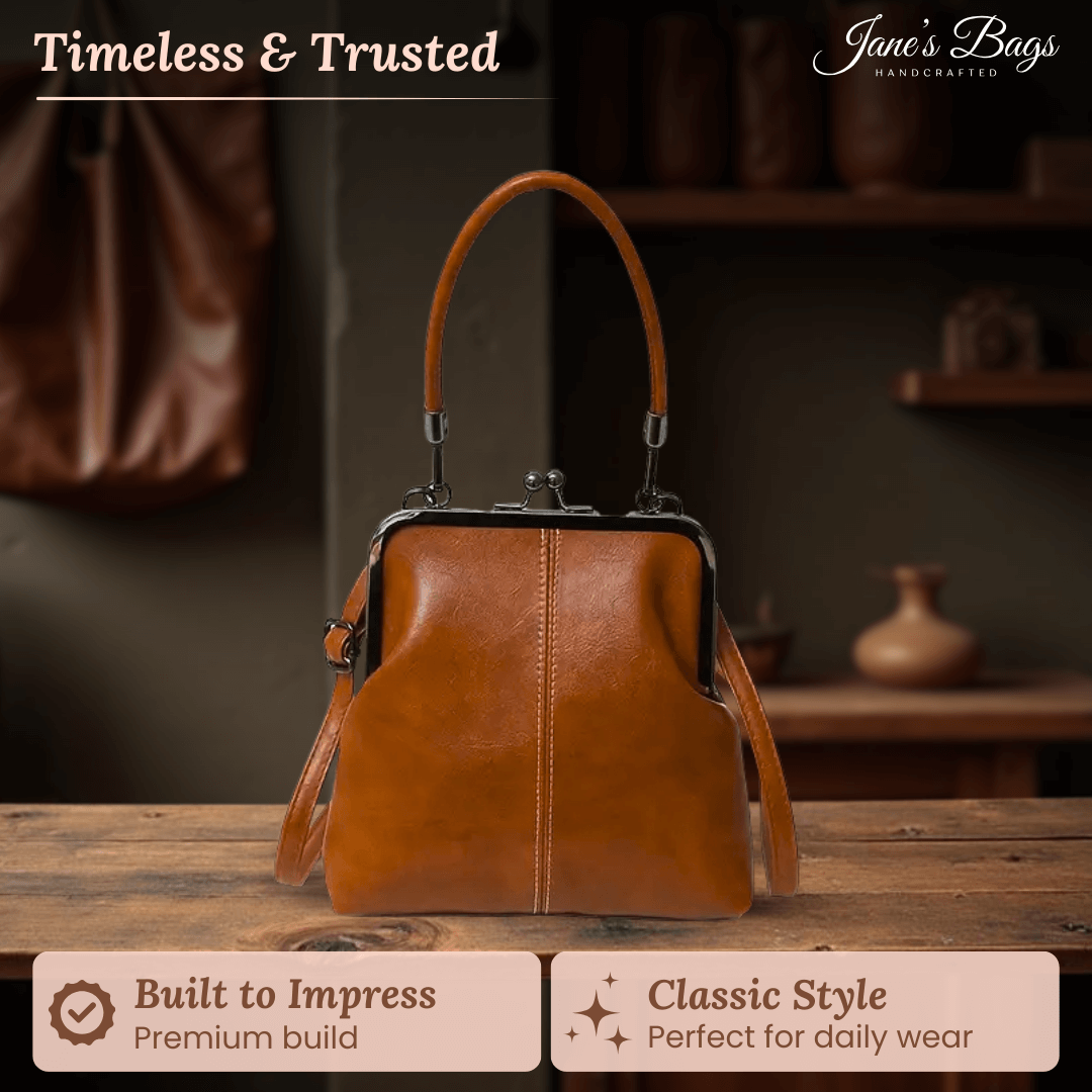 Ella’s Timeless Kiss Lock | Vintage Handbag