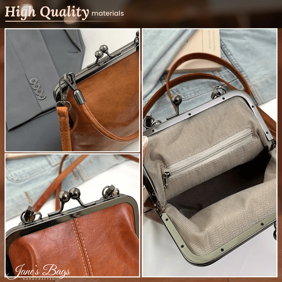Ella’s Timeless Kiss Lock | Vintage Handbag