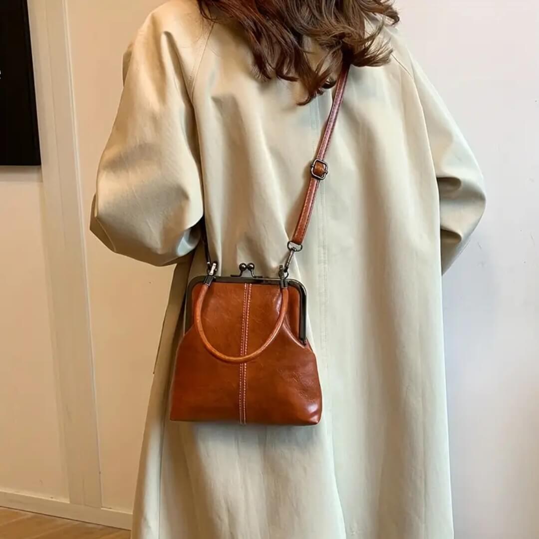 Ella’s Timeless Kiss Lock | Vintage Handbag