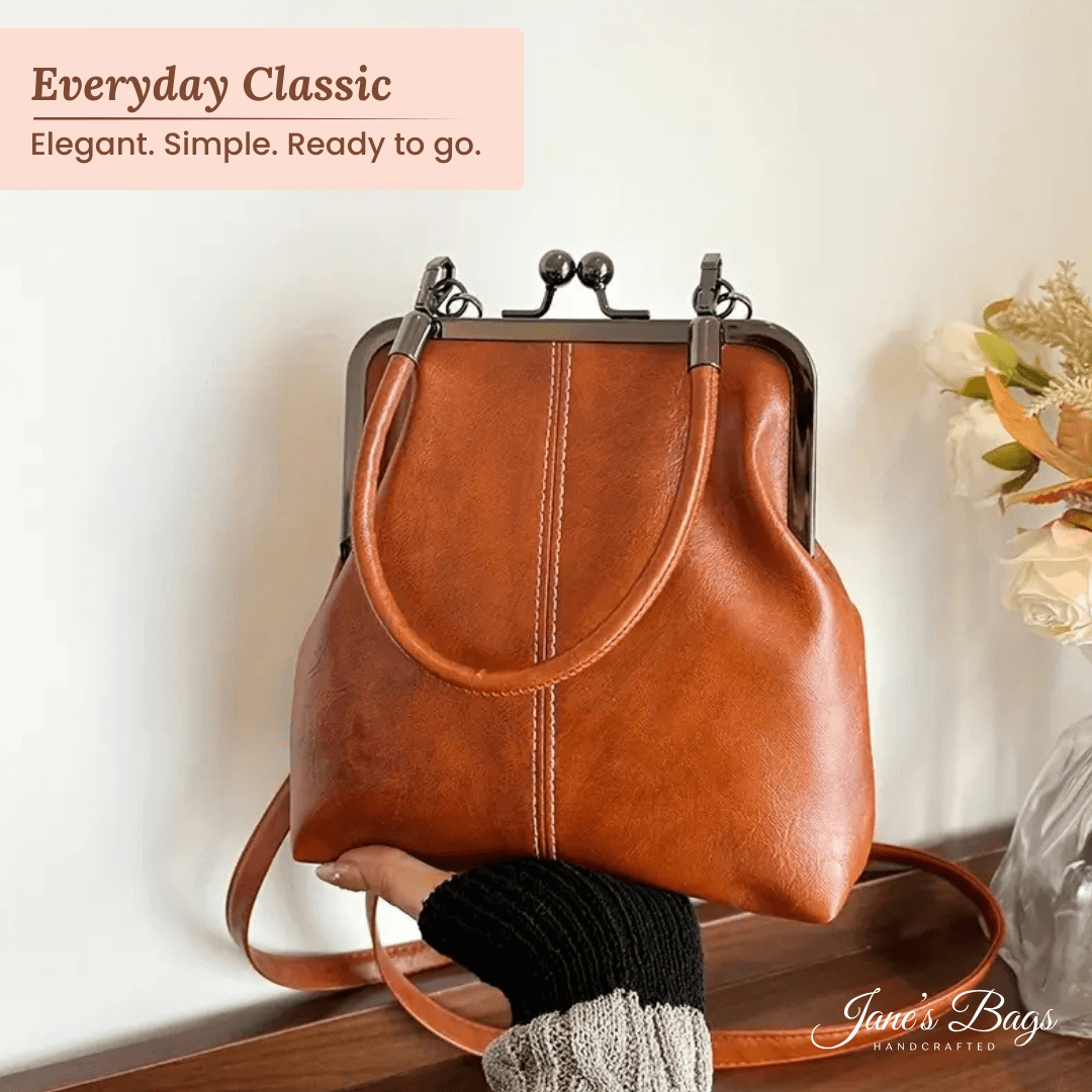 Ella’s Timeless Kiss Lock | Vintage Handbag