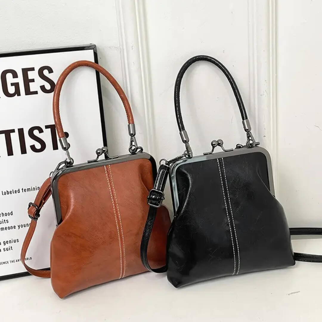 Ella’s Timeless Kiss Lock | Vintage Handbag