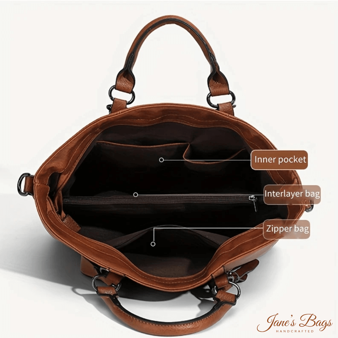 Zoe’s Timeless Everyday Companion | Convertible Shoulder Bag
