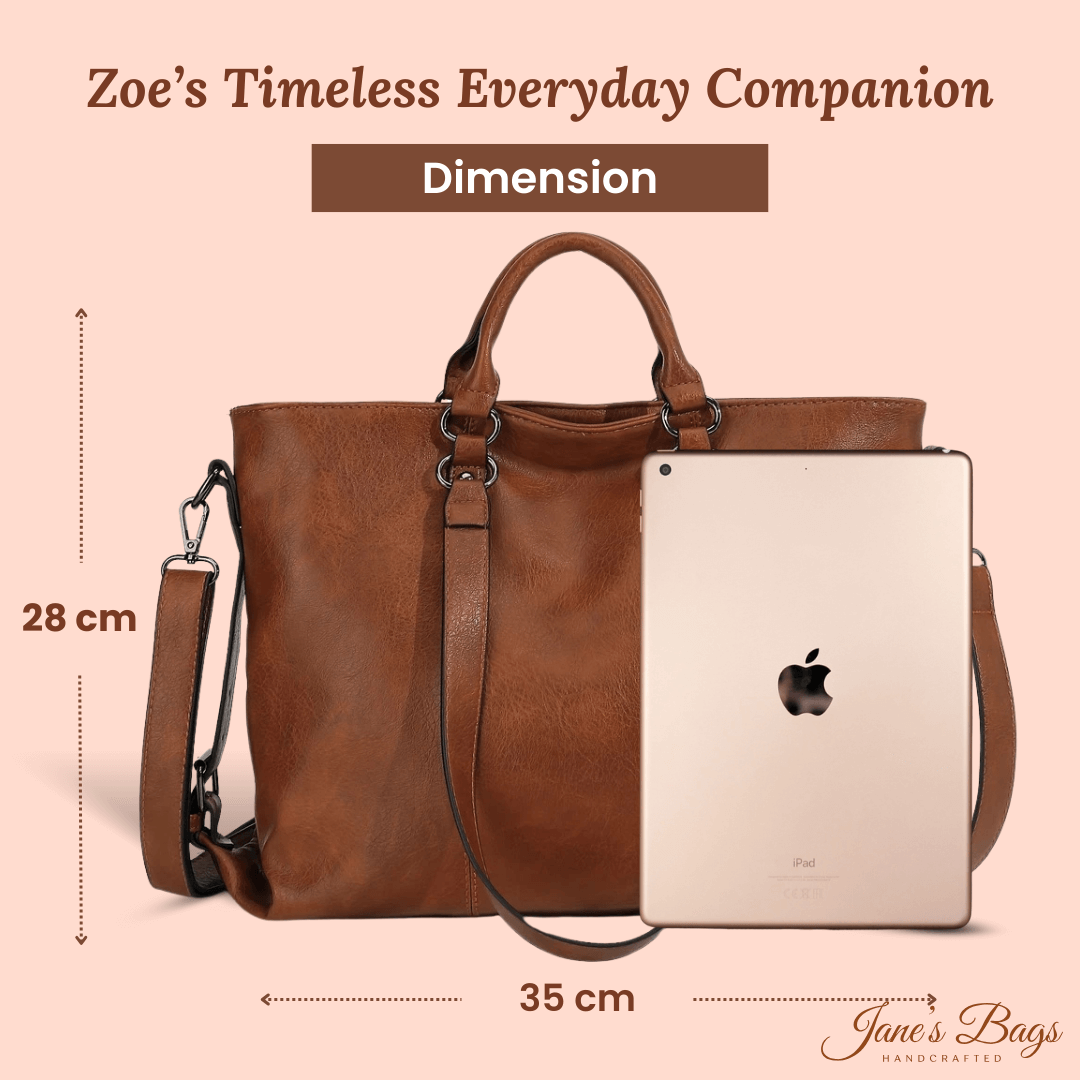 Zoe’s Timeless Everyday Companion | Convertible Shoulder Bag