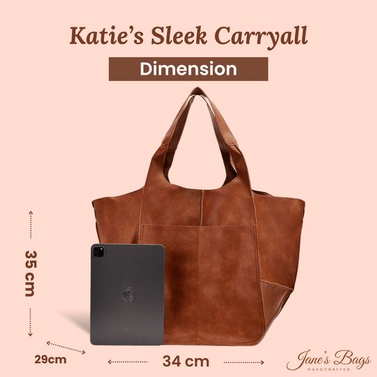 Katie’s Sleek Carryall | Tote Bag