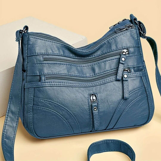 Erin’s Sleek Zip Companion | Crossbody Bag