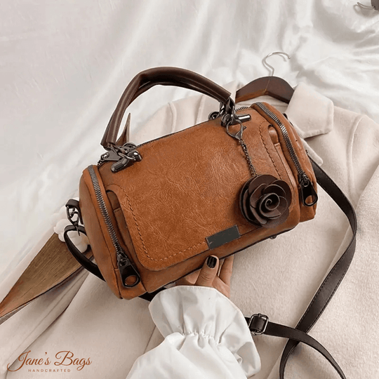 Denise’s Polished Barrel | Satchel Handbag