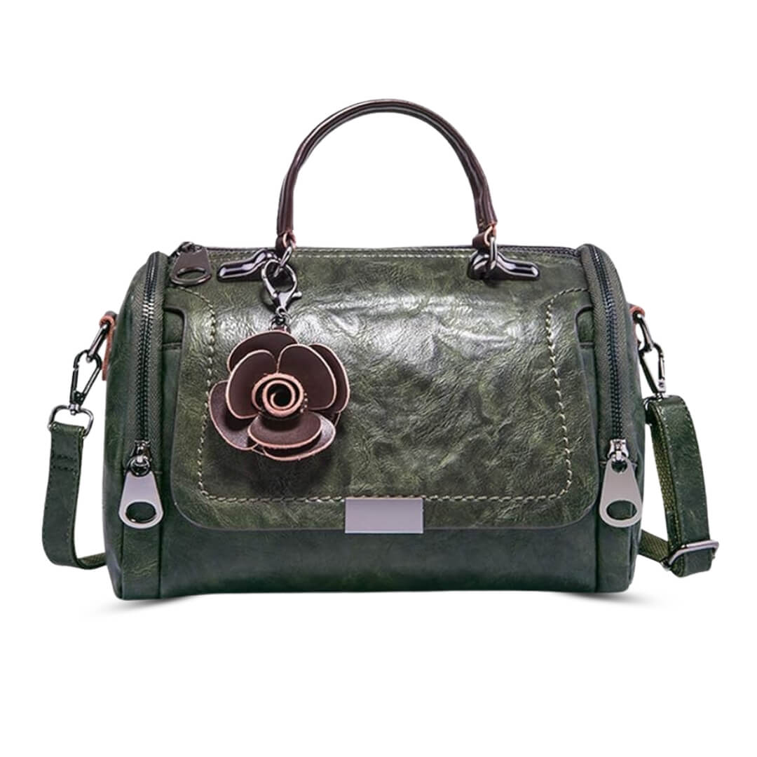 Denise’s Polished Barrel | Satchel Handbag