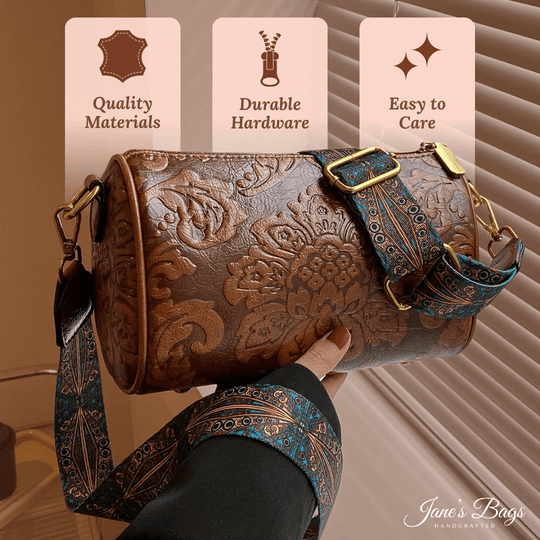 Jane’s Vintage Barrel Charm | Crossbody Bag