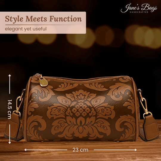 Jane’s Vintage Barrel Charm | Crossbody Bag