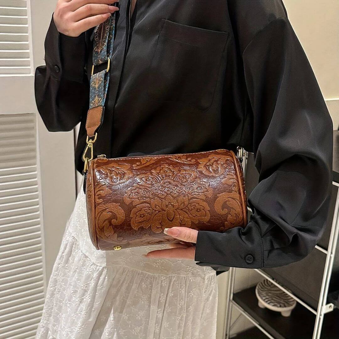 Jane’s Vintage Barrel Charm | Crossbody Bag