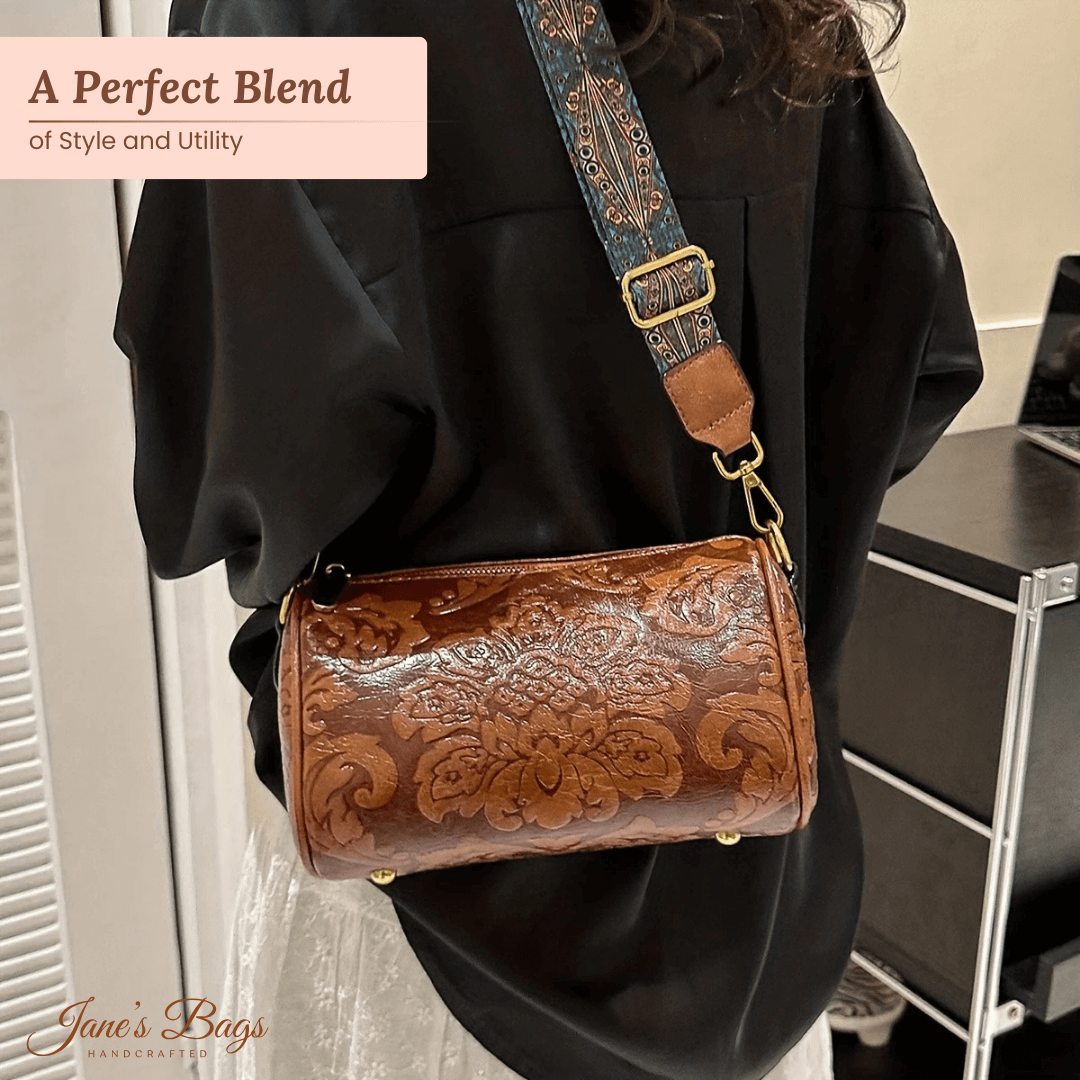 Jane’s Vintage Barrel Charm | Crossbody Bag