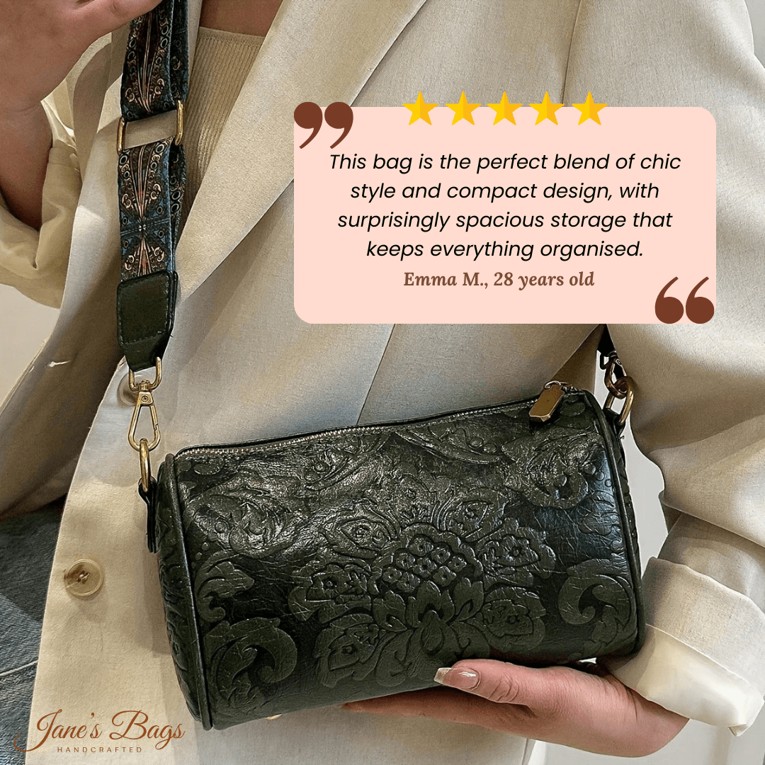 Jane’s Vintage Barrel Charm | Crossbody Bag